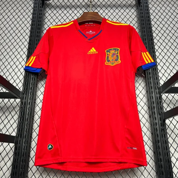 2010 Spain Home Retro Jersey