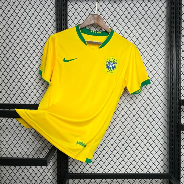 2006 Retro Brazil Home Football Shirt