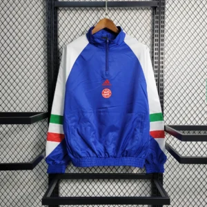 2023/2024 Bayern Munchen Windbreaker Blue Football Shirt