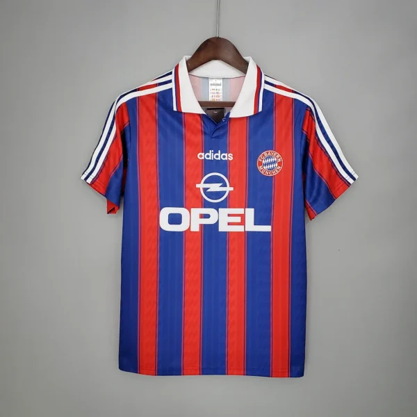 1995/1997 Retro Bayern Munchen Home Football Shirt