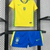 2025/2026 Brazil Home Football Shirt Kids Size