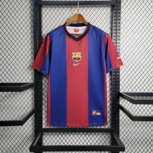 1998/1999 Retro Barcelona Home Football Shirt