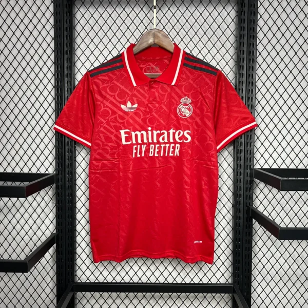 2024/2025 Real Madrid Red Football Jersey