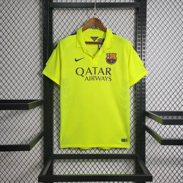 2014/2015 Retro Barcelona Second Away Football Shirt