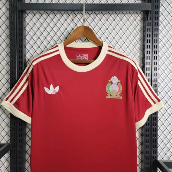 2023 Mexico Red Football Shirt