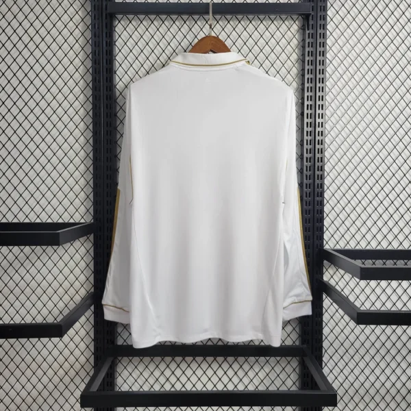 2011/2012 Retro Long Sleeve Real Madrid Home Football Shirt