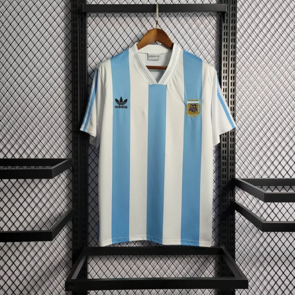 1993 Retro Argentina Home Football Shirt