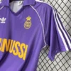 1984/1985 Retro Real Madrid Away Football Shirt