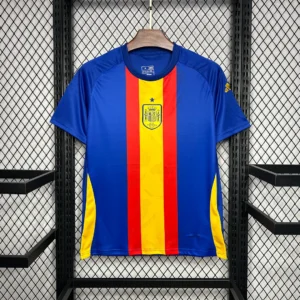 2024/2025 Spain Euro Pre-match training uniform Jersey