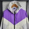 2023/2024 Argentina Windbreaker White-Purple Football Shirt