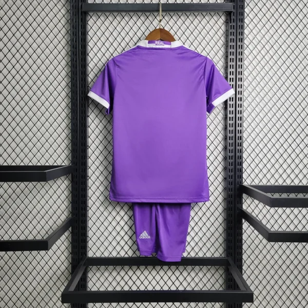 2017/2018 Retro Real Madrid Away Football Shirt Kids Size