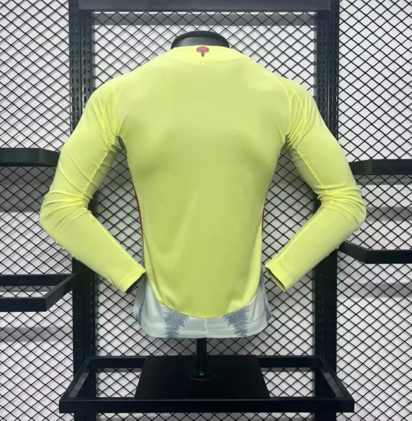 2024/2025 Player Edition Spain Euro Championship Away Long Sleeve Shirt
