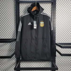 2023/2024 Argentina Windbreaker Black Football Shirt