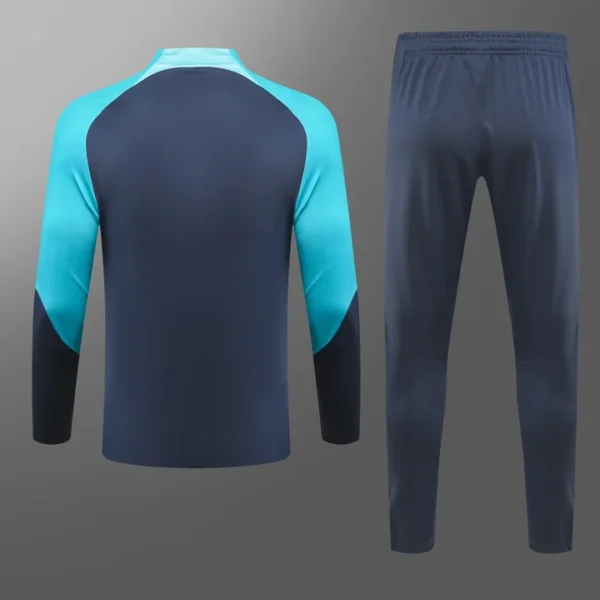 2023/2024 Barcelona Half-Pull Training Suit Royal blue Football Shirt