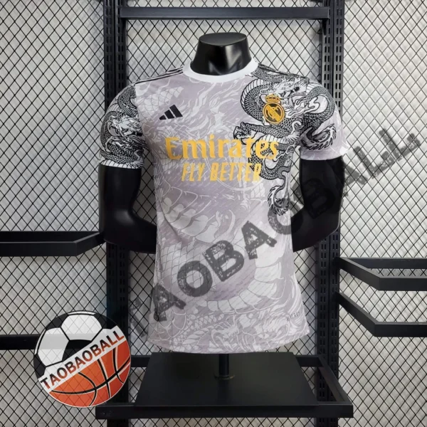 2024/2025 Player Version Real Madrid Special Edition Dragon Football Shirt