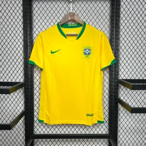 2006 Retro Brazil Home Football Shirt