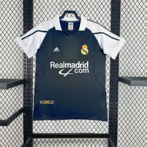 2001/2002 Retro Real Madrid Away Football Shirt