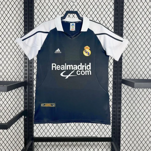 2001/2002 Retro Real Madrid Away Football Shirt