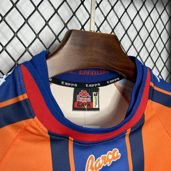 1997 Retro Barcelona Away Football Shirt