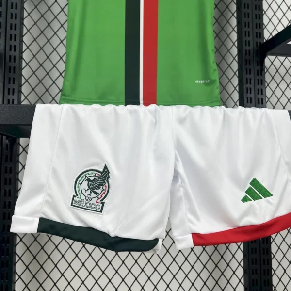 2025/2026 Mexico Home Football Shirt Kids Size