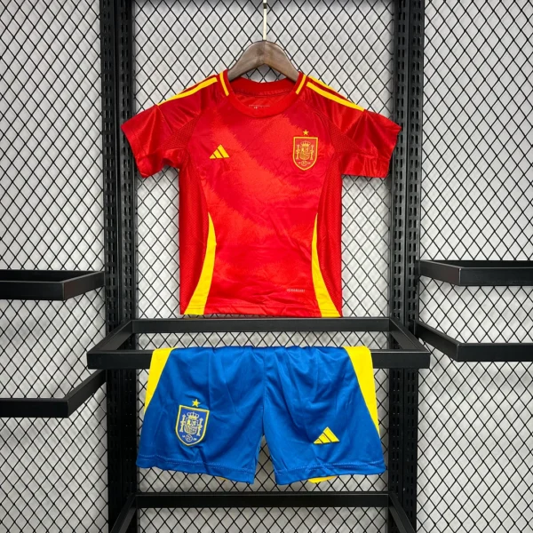 2024/2025 Spain Home Football Shirt Kids Size