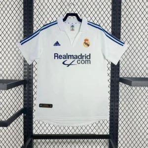 2001/2002 Retro Real Madrid Home Football Shirt