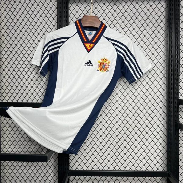 1998 Spain Away Retro Football Shirt