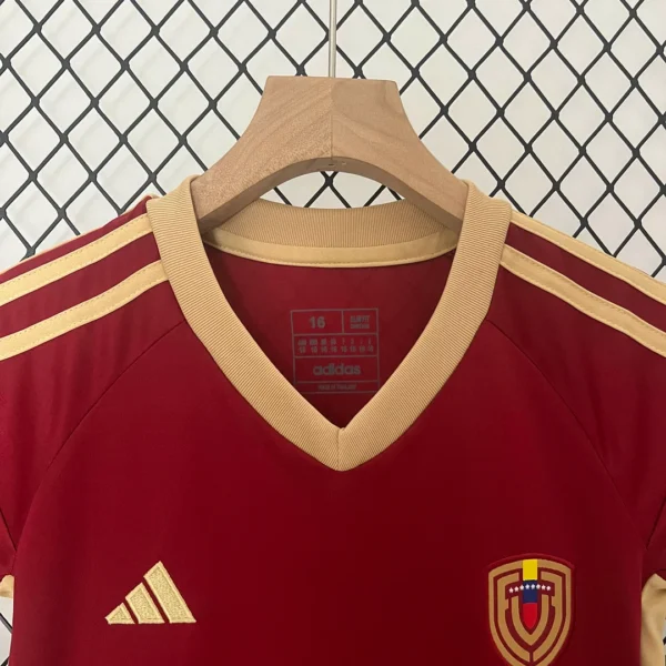 2024 Venezuela Home Football Shirt Kids Size