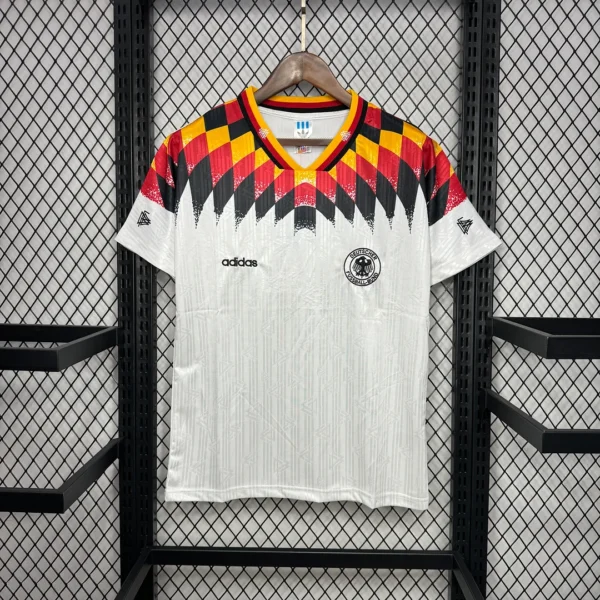 1994 Retro Germany Home Soccer Jersey Football Shirt