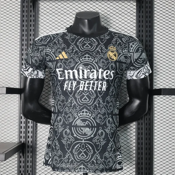 2024/2025 Player Version Real Madrid Special Edition Black Football Shirt