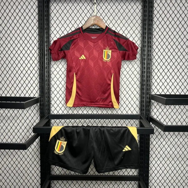 2024/2025 Belgium Home Football Shirt Kids Size