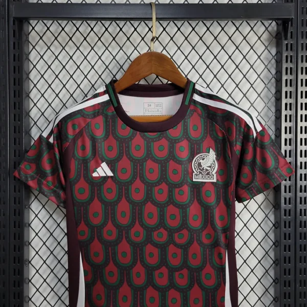 2024/2025 Mexico Home Football Shirt Kids Size
