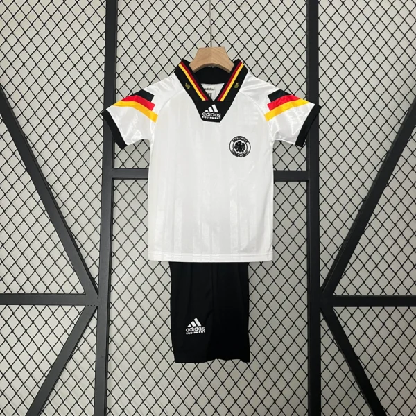 1992 Retro Germany Home Football Shirt Kids Size