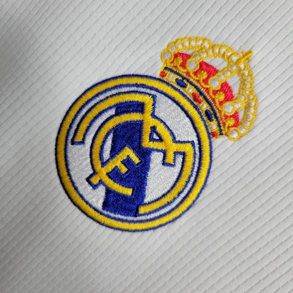 2019/2020 Retro Long Sleeve Real Madrid Home Football Shirt