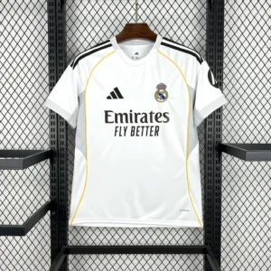 2025/2026 Real Madrid Home Football Shirt