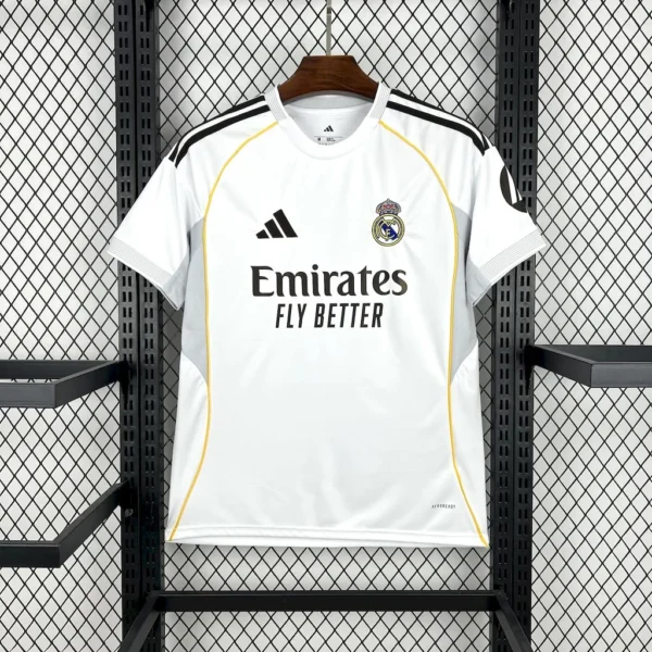 2025/2026 Real Madrid Home Football Shirt