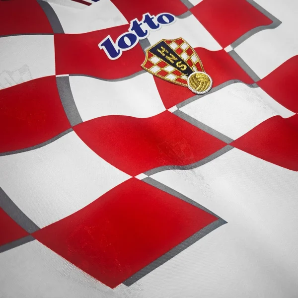 1998 Croatia Home Football Shirt