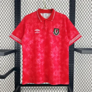 1990/1992 Wales Home Game Retro Jersey