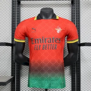 2025/2026 Player Version AC Milan Co-Branded Edition Football Shirt