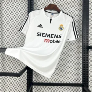2003/2004 Retro Real Madrid Home Football Shirt