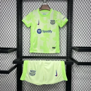 2024/2025 Barcelona Third Away Football Shirt Kids Size