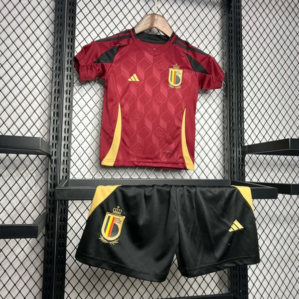 2024/2025 Belgium Home Football Shirt Kids Size
