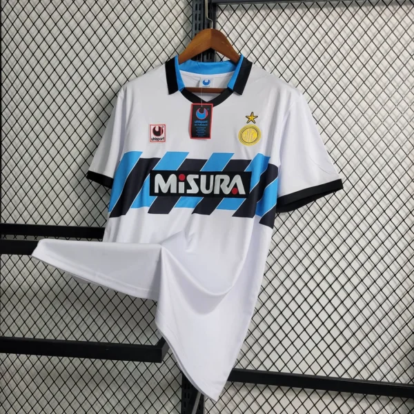 1990/1991 Retro Inter Milan Away Football Shirt
