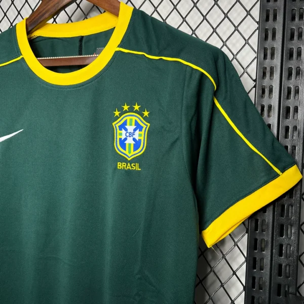1998 Brazil Goalkeeper Retro Jersey