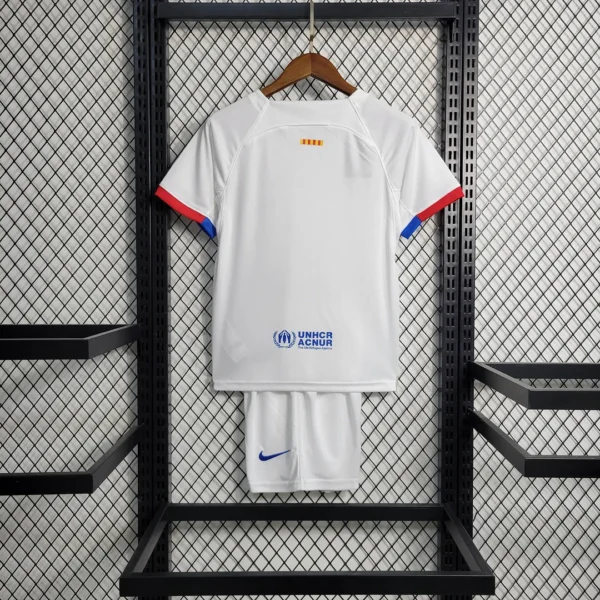 2023/2024 Barcelona Away Football Shirt Kids Size