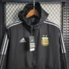 2023/2024 Argentina Windbreaker Black Football Shirt