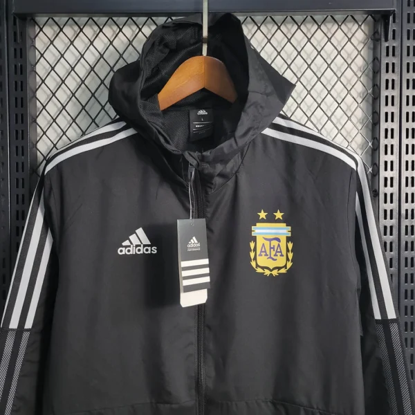 2023/2024 Argentina Windbreaker Black Football Shirt