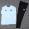 2023/2024 Inter Milan Half-Pull Training Suit Light Blue Football Shirt