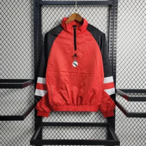 2023/2024 Real Madrid Windbreaker Red Football Shirt