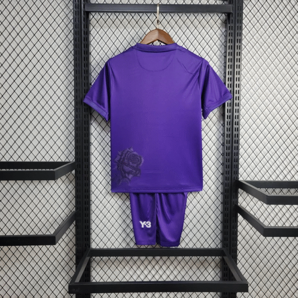 2024/2025 Real Madrid Y-3 Special Edition Purple Football Shirt Kids Size